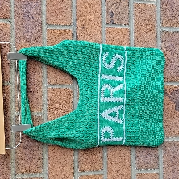 PARIS Crochet tote bag - NWOT - Picture 4 of 6